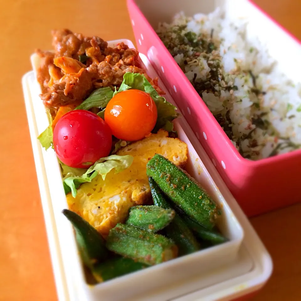 Snapdishの料理写真:8月18日のお弁当。|keroさん