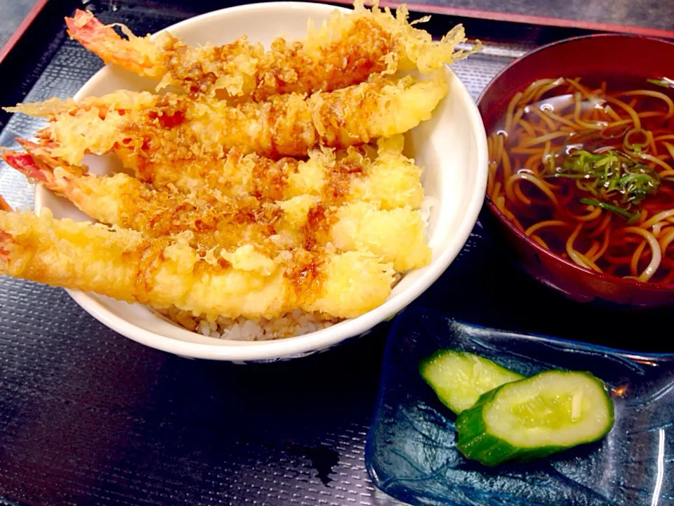 札幌 甚平の天丼|pipioujiさん