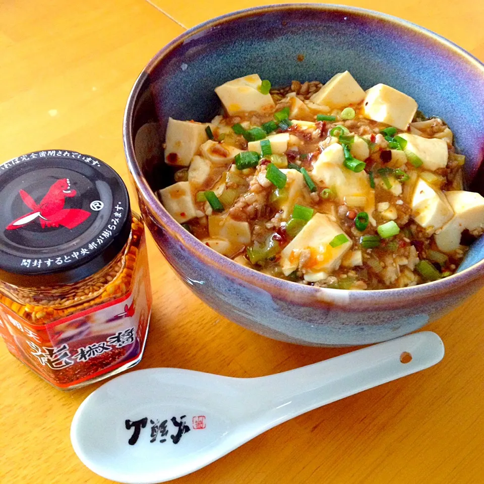 麻婆豆腐丼|カウンター嬢さん