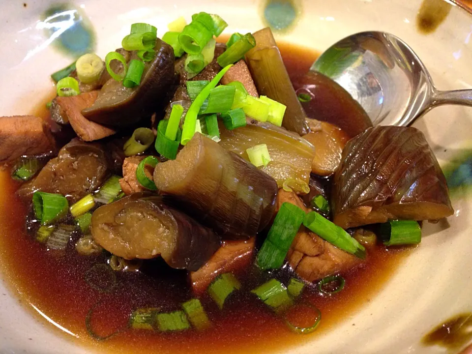 茄子とカジキの煮浸し|maicookさん