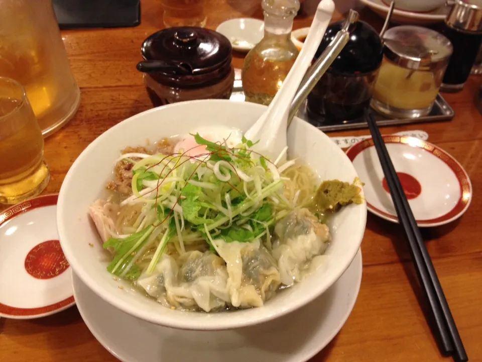 肉ワンタン冷麺（塩味）|おっちさん