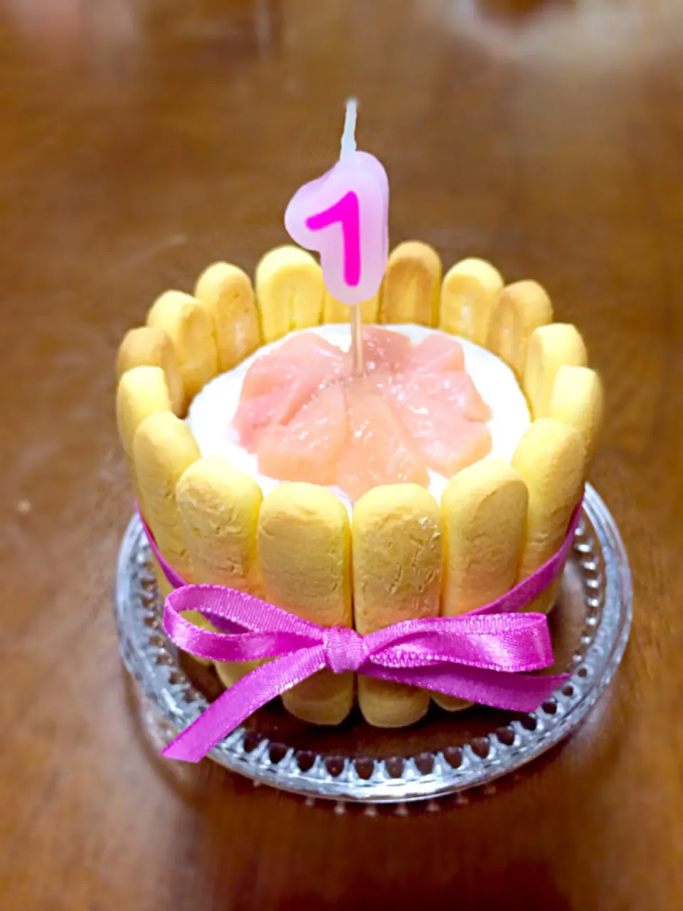 一歳のお誕生日ケーキ|おみさんさん