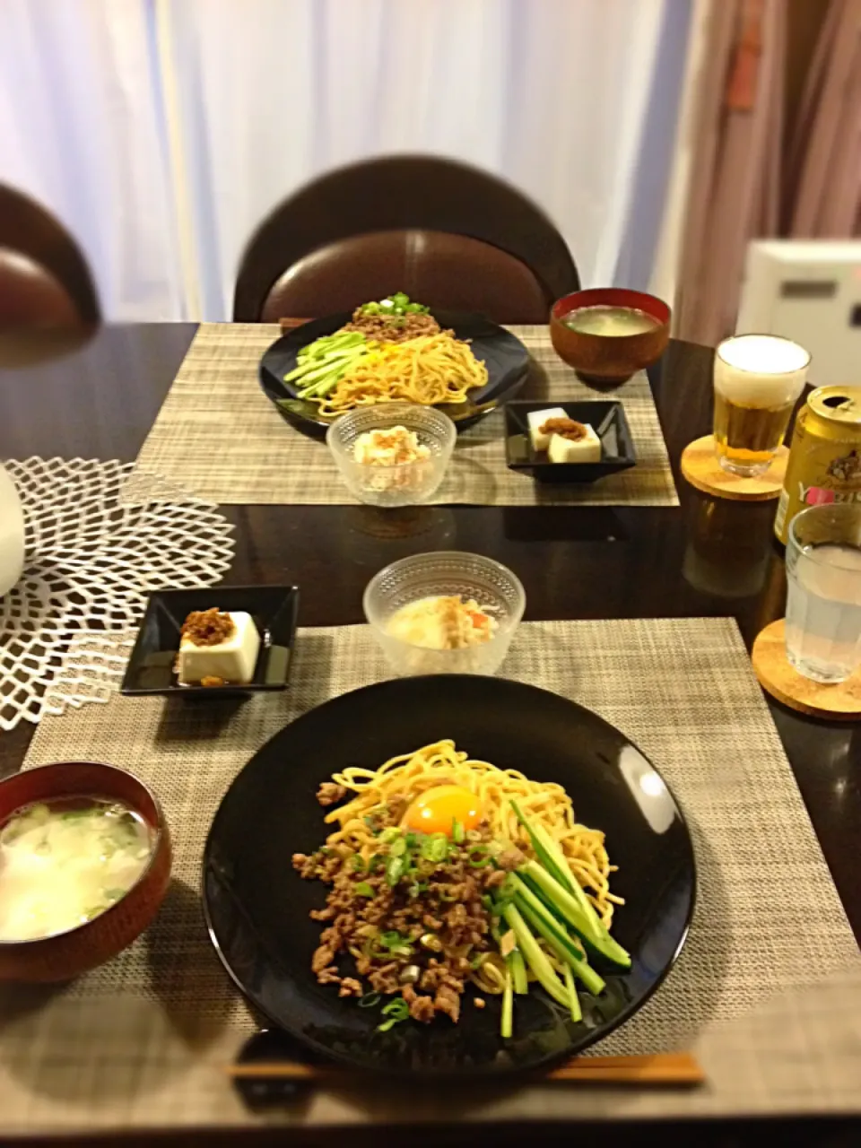 汁なし担々麺(*^^*)|青い空さん