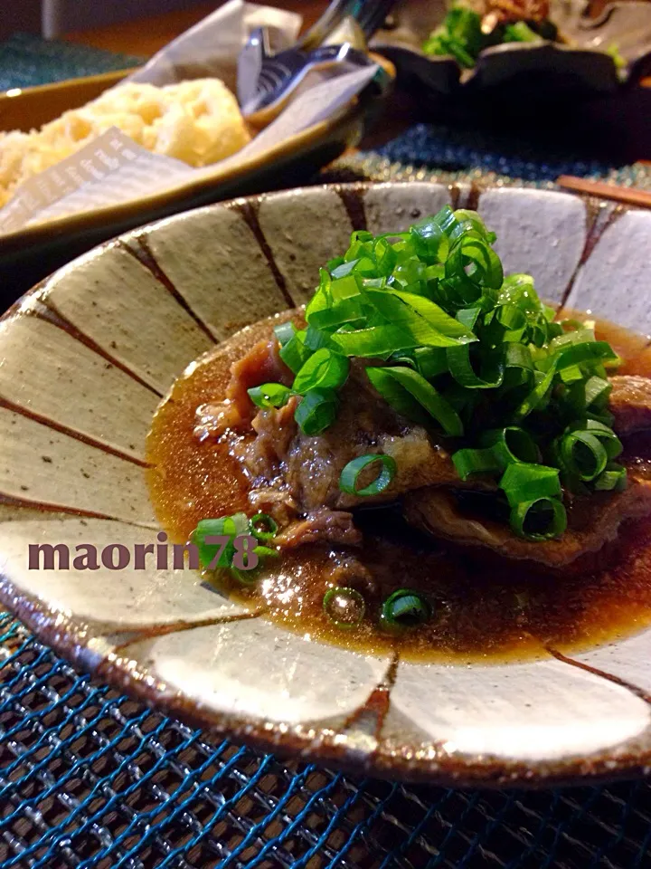 りりたんこぶさんの料理 【取扱注意】炊飯器でとろとろ和牛スジをおろしポン酢レシピで☆|CHINAMIさん