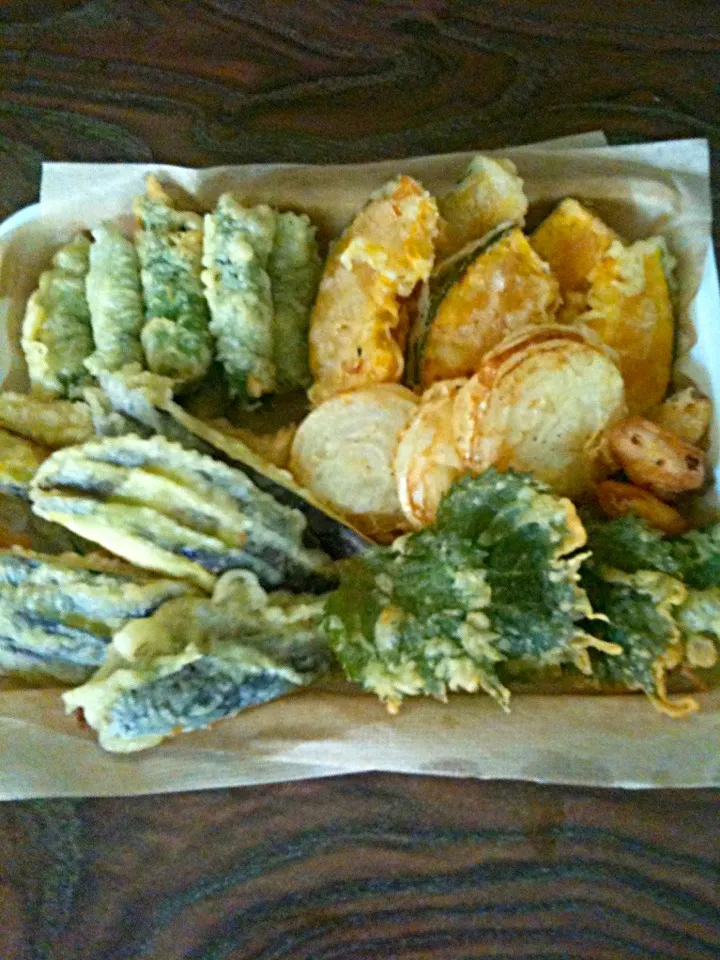 veggie tempura|zer0さん