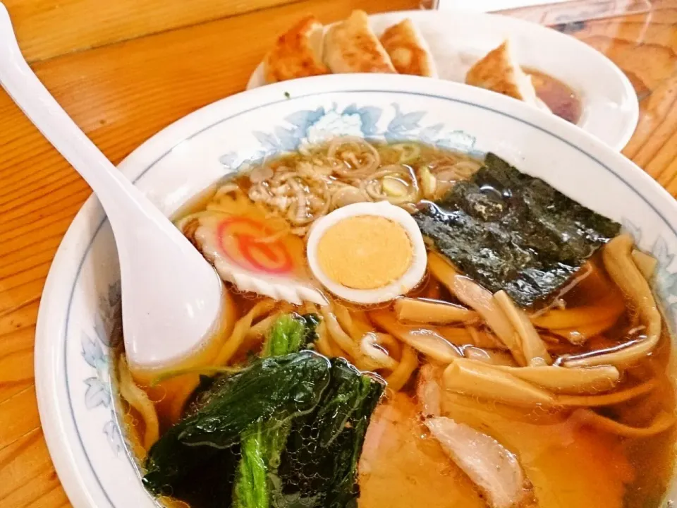 ラーメン＋餃子|ブラスワさん