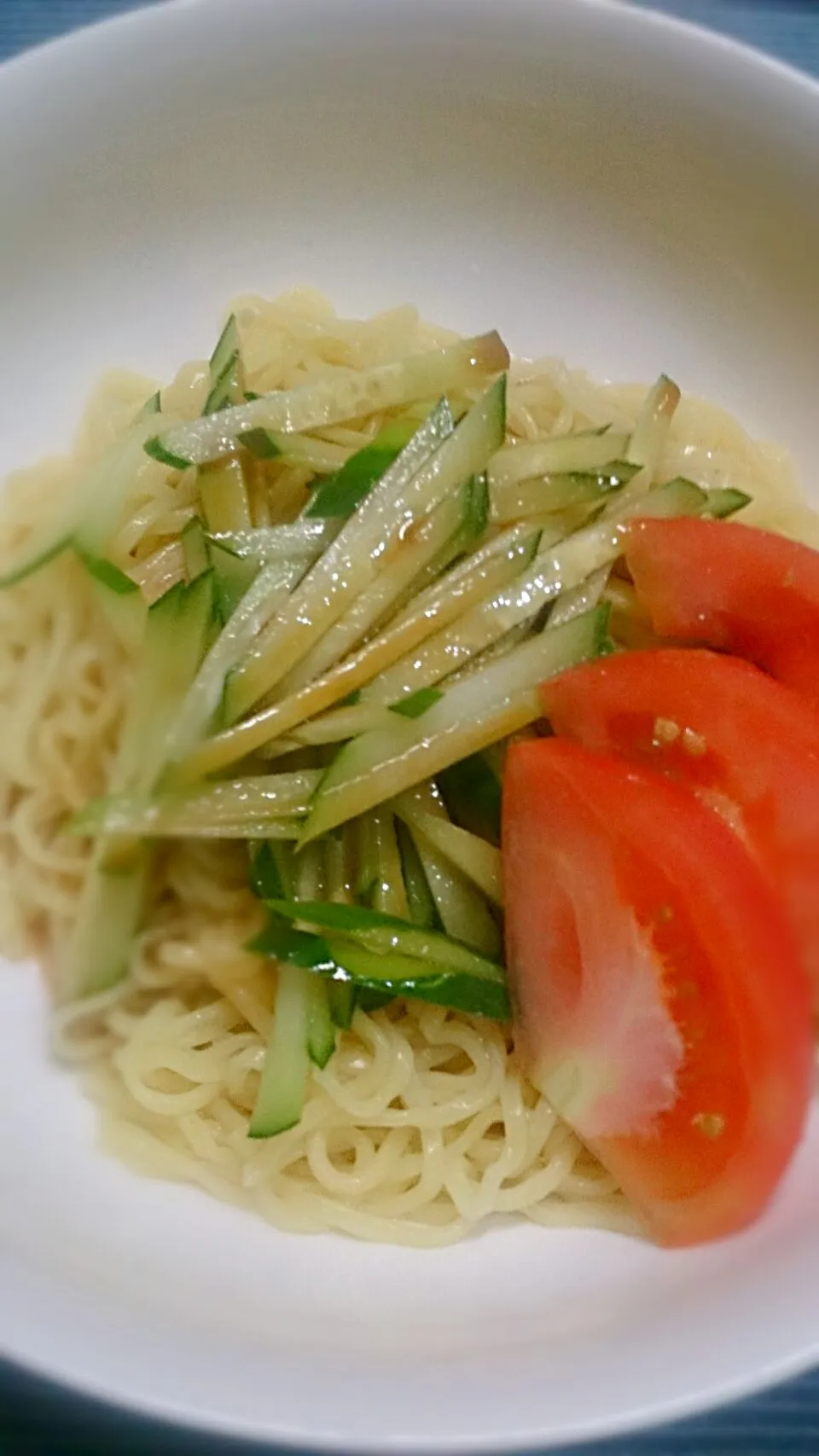 まるちゃん正麺♡  冷やし中華♡|えびぱんさん