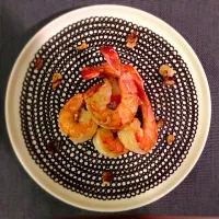 Snapdishの料理写真:garlic shrimp|Mito Suminoさん