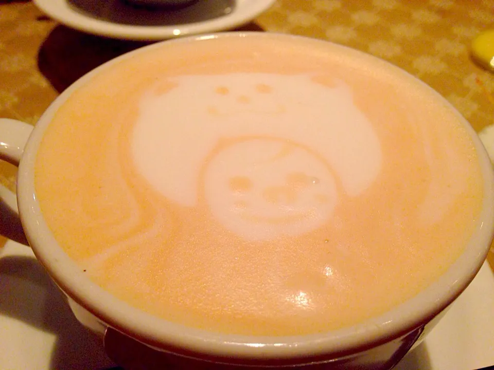 Coconut tea latte|amiさん