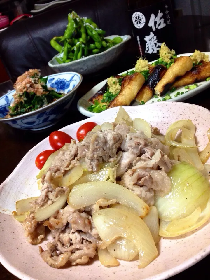 ✨普通の晩ご飯✨|中さんさん