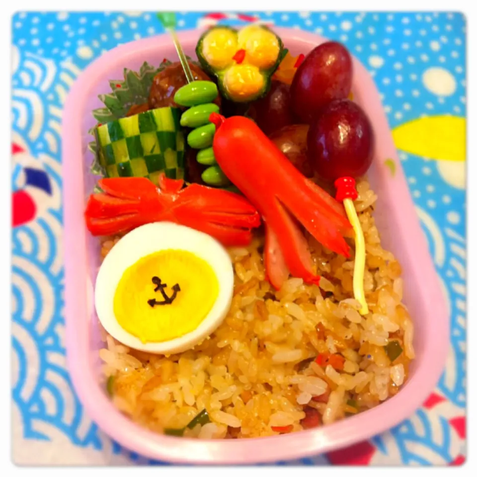 Snapdishの料理写真:子ども弁当|さとみ (satomi_foodart)さん