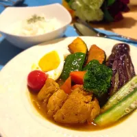 Snapdishの料理写真:スープカレー|Erikoさん