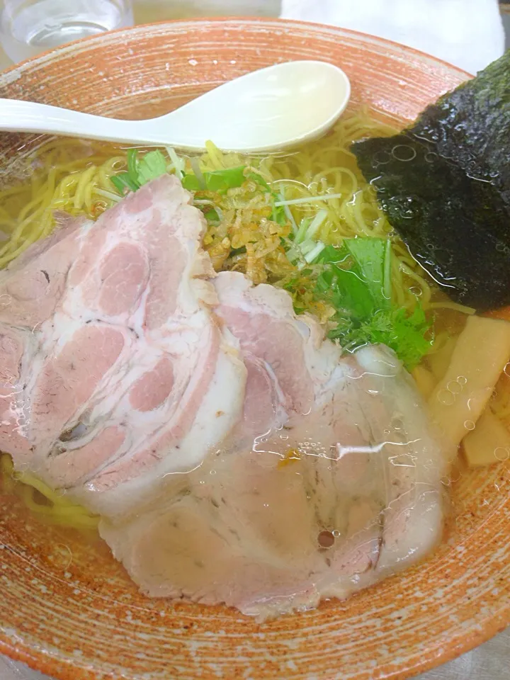 覆麺智のしおらーめん（渡り蟹）|酩酊親父さん