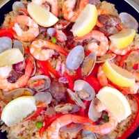 seafoods paella^_^|Chepie Cyndi Devaraさん