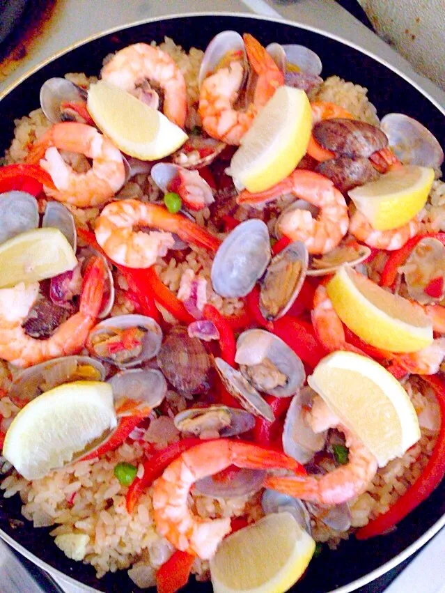 seafoods paella^_^|Chepie Cyndi Devaraさん