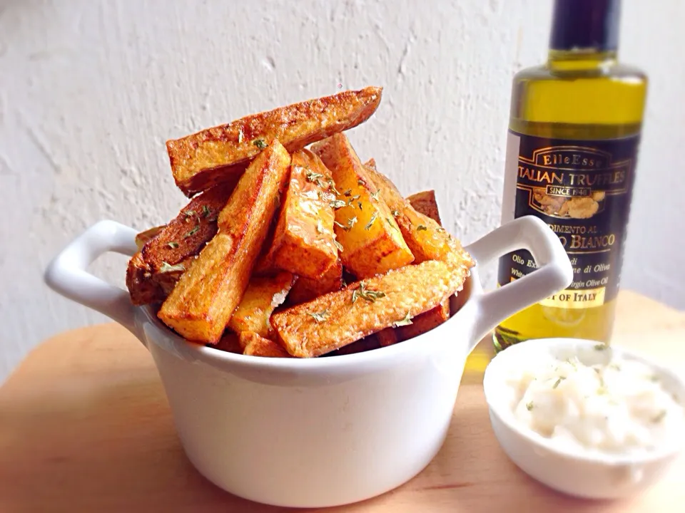 French fries with truffle oil|Misstyさん