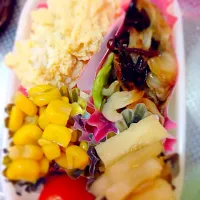 Snapdishの料理写真:8/20お弁当|yuu**さん