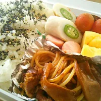 部活弁当
ハヤシスパゲッティ|Chikabonさん