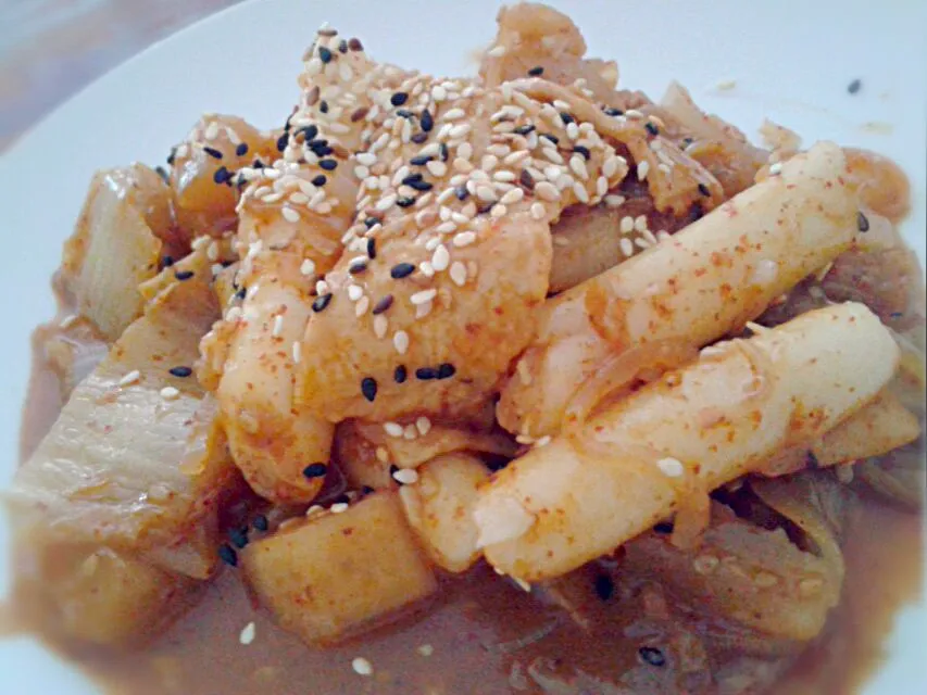 home made korean rice cake, tteobukki! !! #Korean cuisine #home made|Kenex Kum Chee Kuanさん