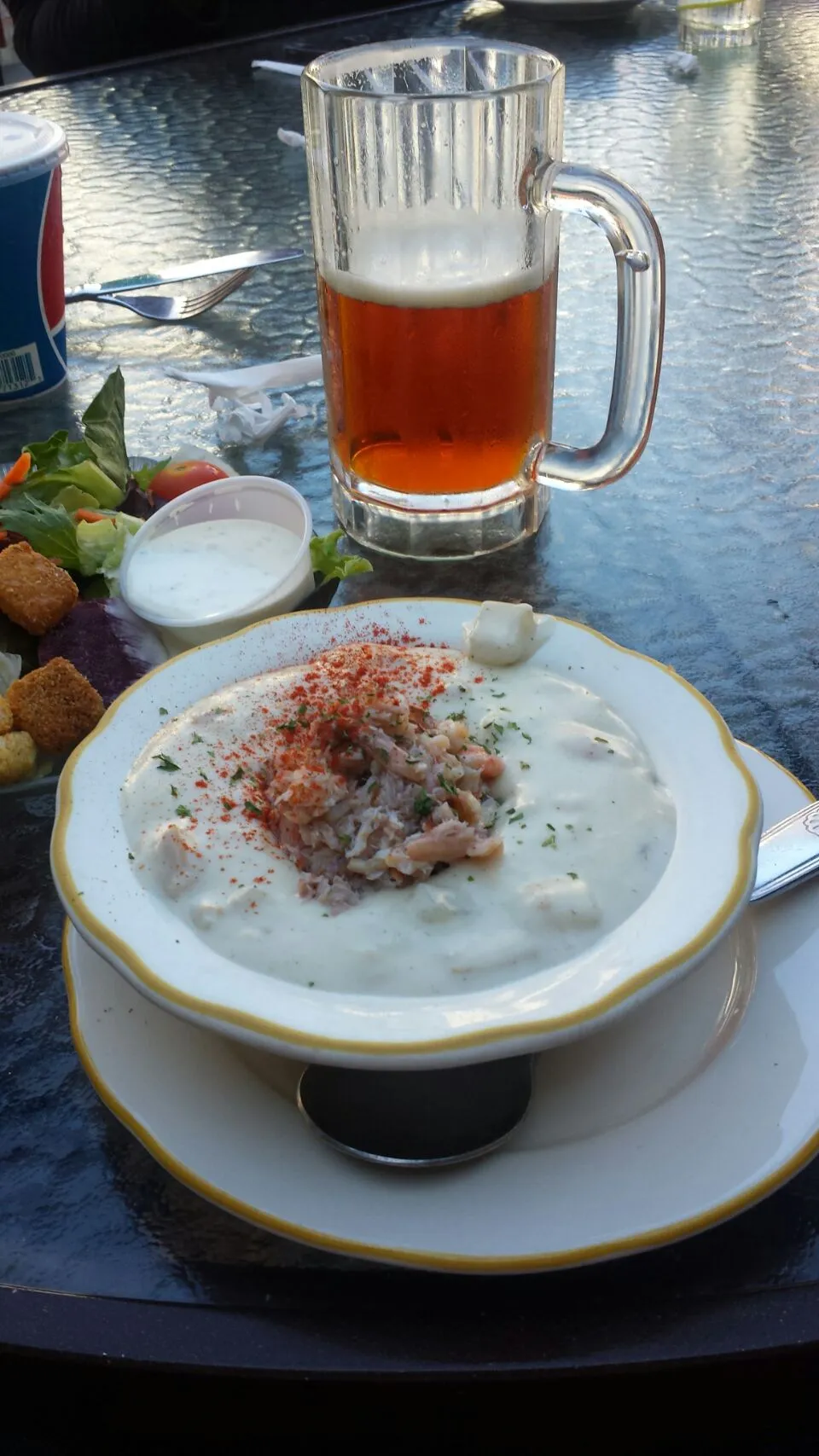 Snapdishの料理写真:Calm chowder.|Curtis Bustamanteさん