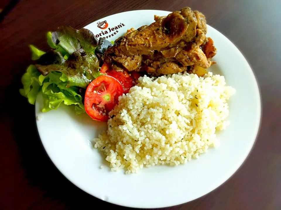 Roasted Chicken with Rice @ Gloria Jean's Coffees|空気さん