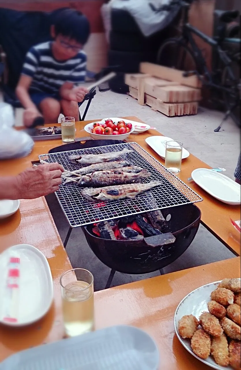 ニジマスの塩焼き|はるなさん