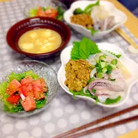 いか納豆丼。|ゃぁゃさん