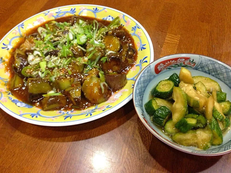 自家栽培 茄子 胡瓜 オクラ 徳佐瓜|sakuramochiさん