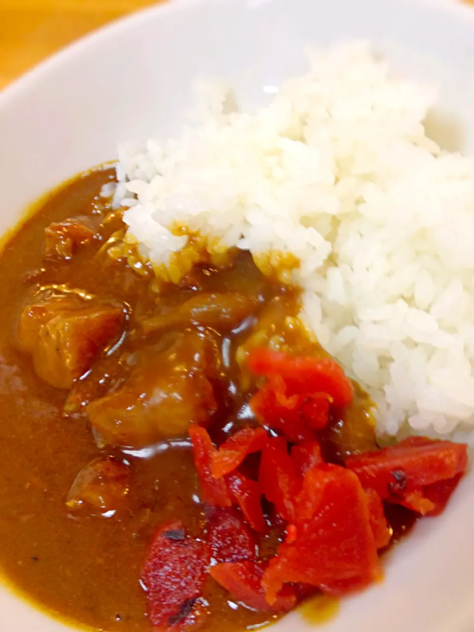 蕎麦屋のカレー。出汁がきいてて美味しいんです！ @赤坂 江戸清|Tomyさん