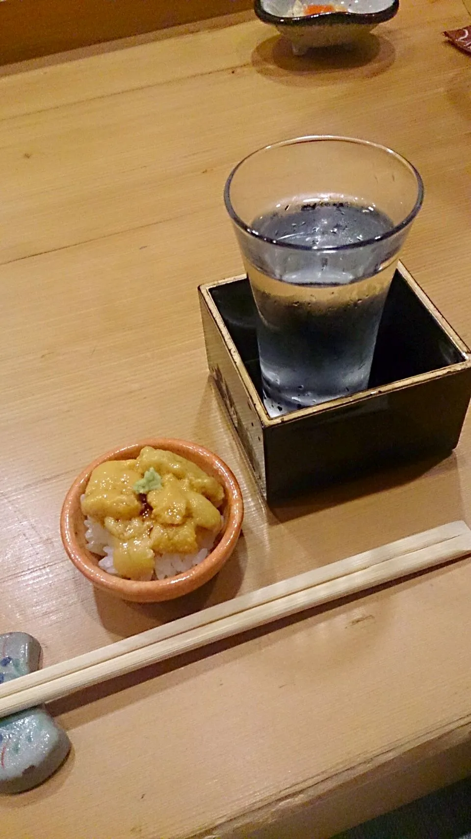 Snapdishの料理写真:六法さん  ミニ雲丹丼♡|えびぱんさん