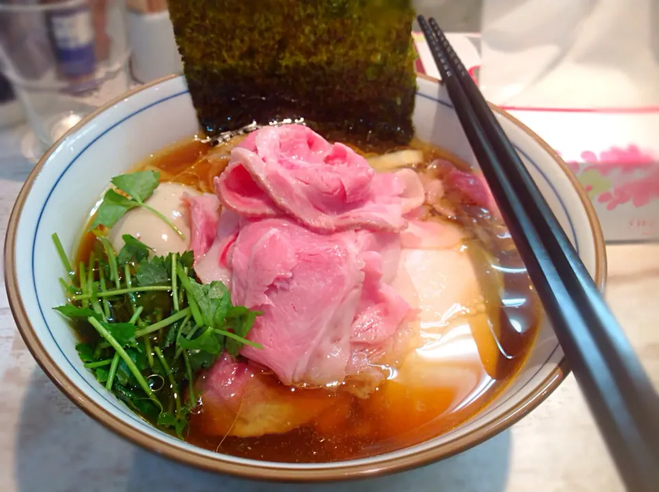 四つ葉特製ラーメン🍜(^^)こりゃあ〜ハマるわ😋|アライさんさん