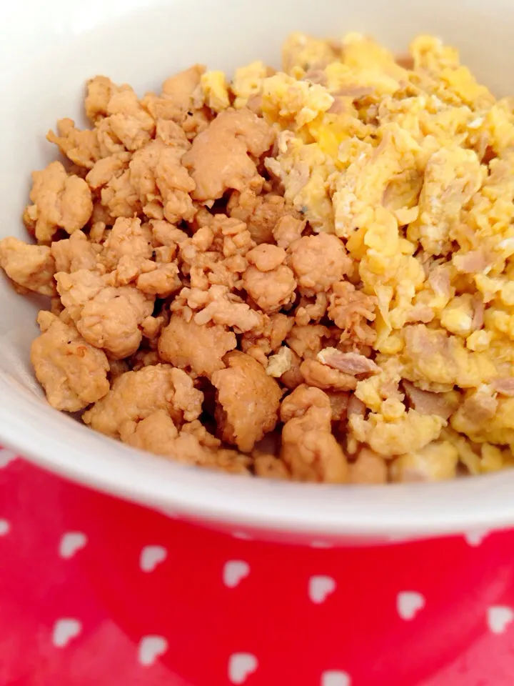 鶏そぼろ丼♪|ゆーきゃんさん