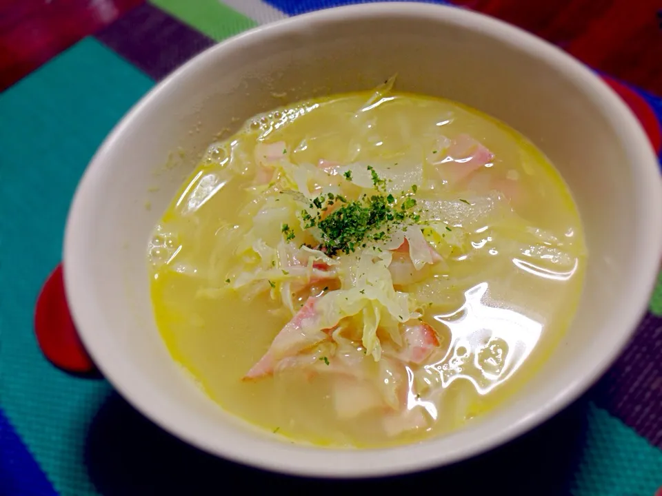 白いカレー味スープ|あやさん