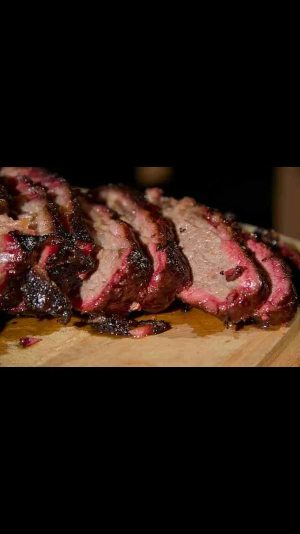 smoked brisket in hickory wood 9.5 hrs cook time|Frank Ortizさん