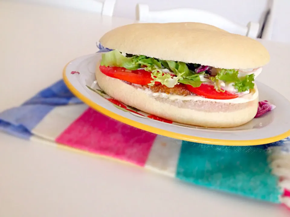 Simple veg sandwich 4 fast brunch|Madda Lenaさん