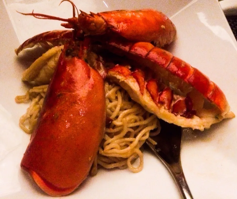 Maine Lobster with Garlic Noodles from Anqi|sooprcoolchicaさん