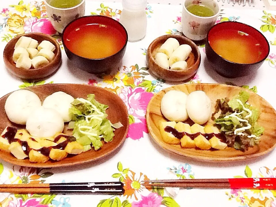 Snapdishの料理写真:朝食(*･ω･)(･ω･*)|さとう かおりさん