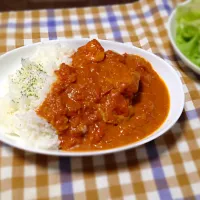 Snapdishの料理写真:バターチキンカレー|食いしん坊もりもりさん