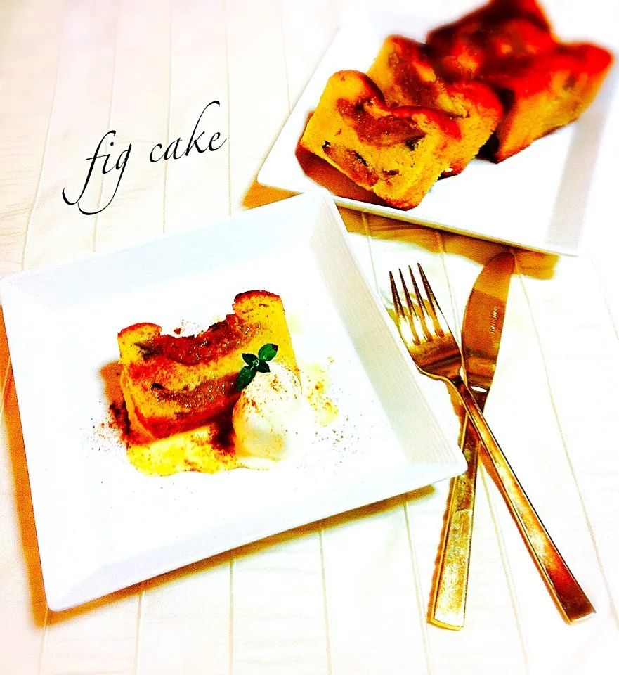 Fig Cake ☕️🍴|welcomeizumiさん