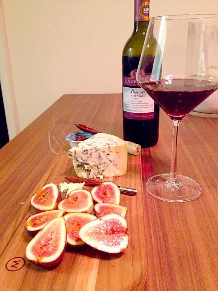 Red Wine & blue cheese & Fig|saoriさん