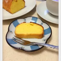 Snapdishの料理写真:バウンドケーキ 卵味|しんちゃんさん