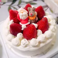 Snapdishの料理写真:クリスマスケーキ|のぞみさん