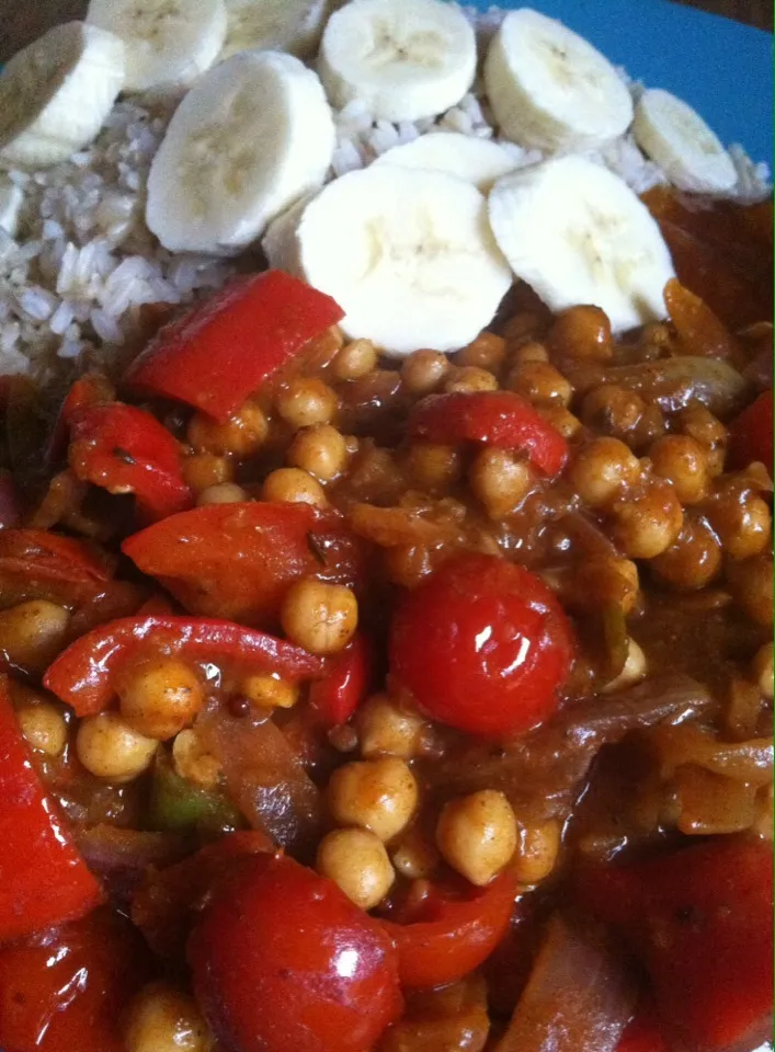 Chickpea, pepper & tomato curry|Nick Hiderさん