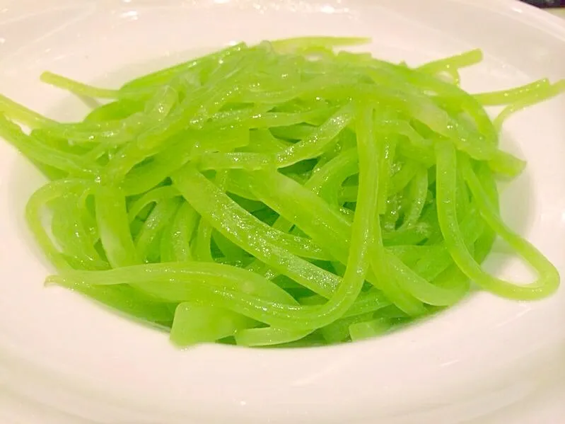 Sautéed shredded lettuce shoots|skyblueさん