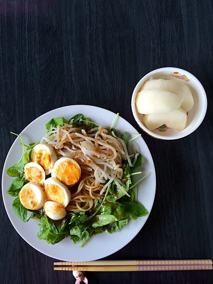 Snapdishの料理写真:パスタサラダ❤️|パンたん❤️さん