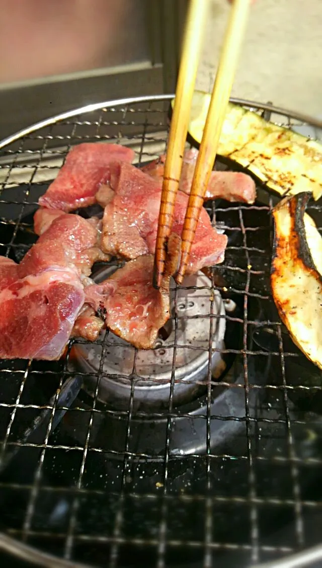 BBQちぅ~    牛タン     o(*º▽º*)o|kimikimi󾬍さん