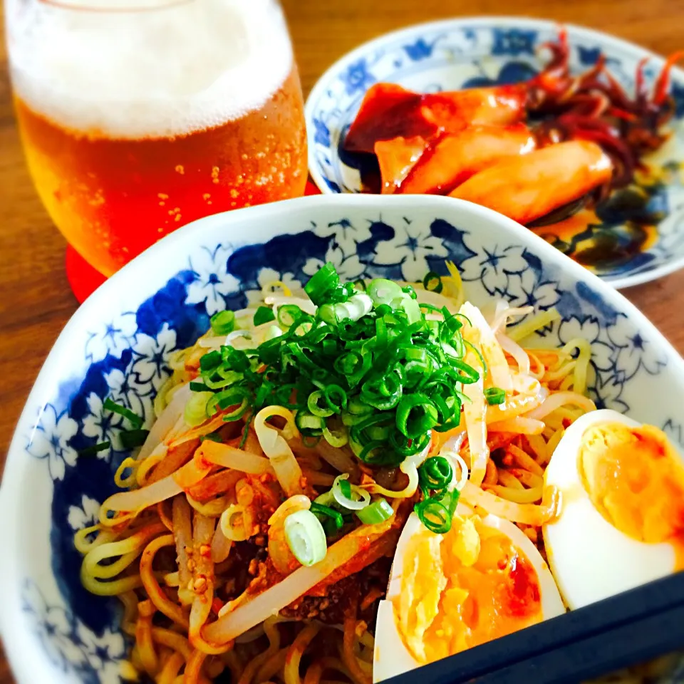 汁なし坦々麺|うりさん