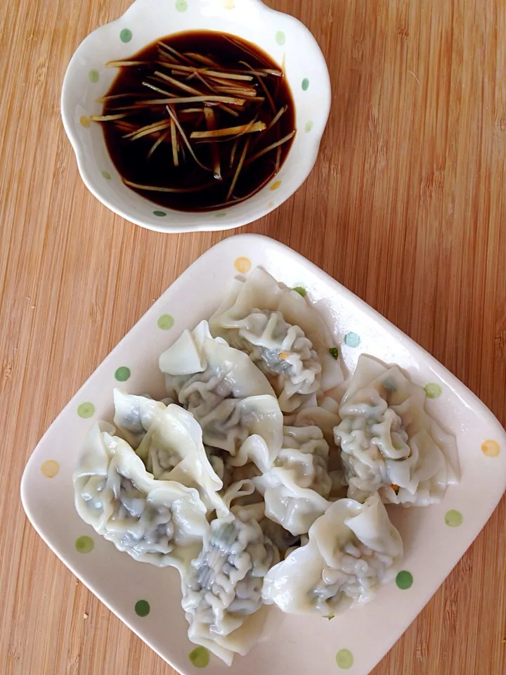 Choima's homemade pork dumpling|chef baobao from Singaporeさん