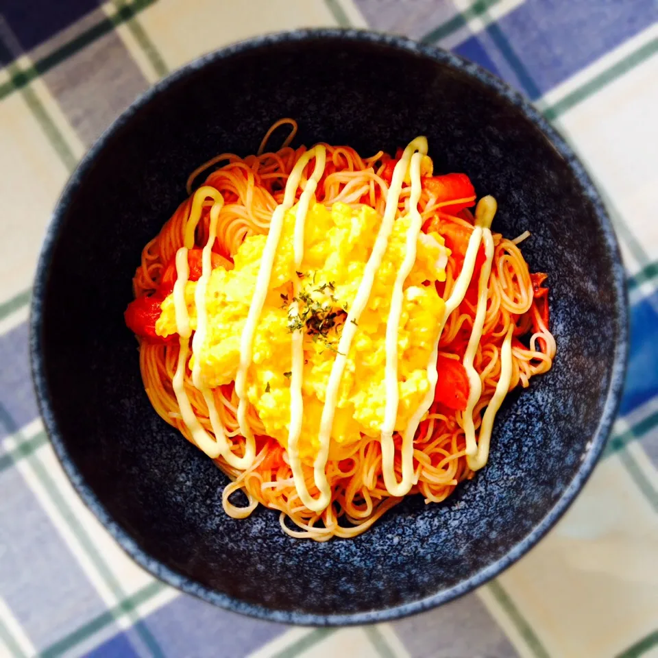 イタリアン風そうめん|おぎーの(｡ﾉω・ヽ)ﾁﾗｯさん