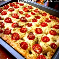 tomato focaccia(*^^*)